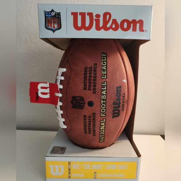 Other - New Wilson The Duke Official NFL Auth. Game Ball F1100 signed by Mark Clayton